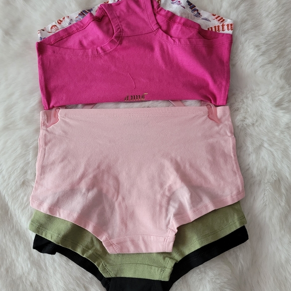🍡JUICY COUTURE BRAND NEW 5-PACK BOYSHORTS SIZE S - Picture 5 of 7